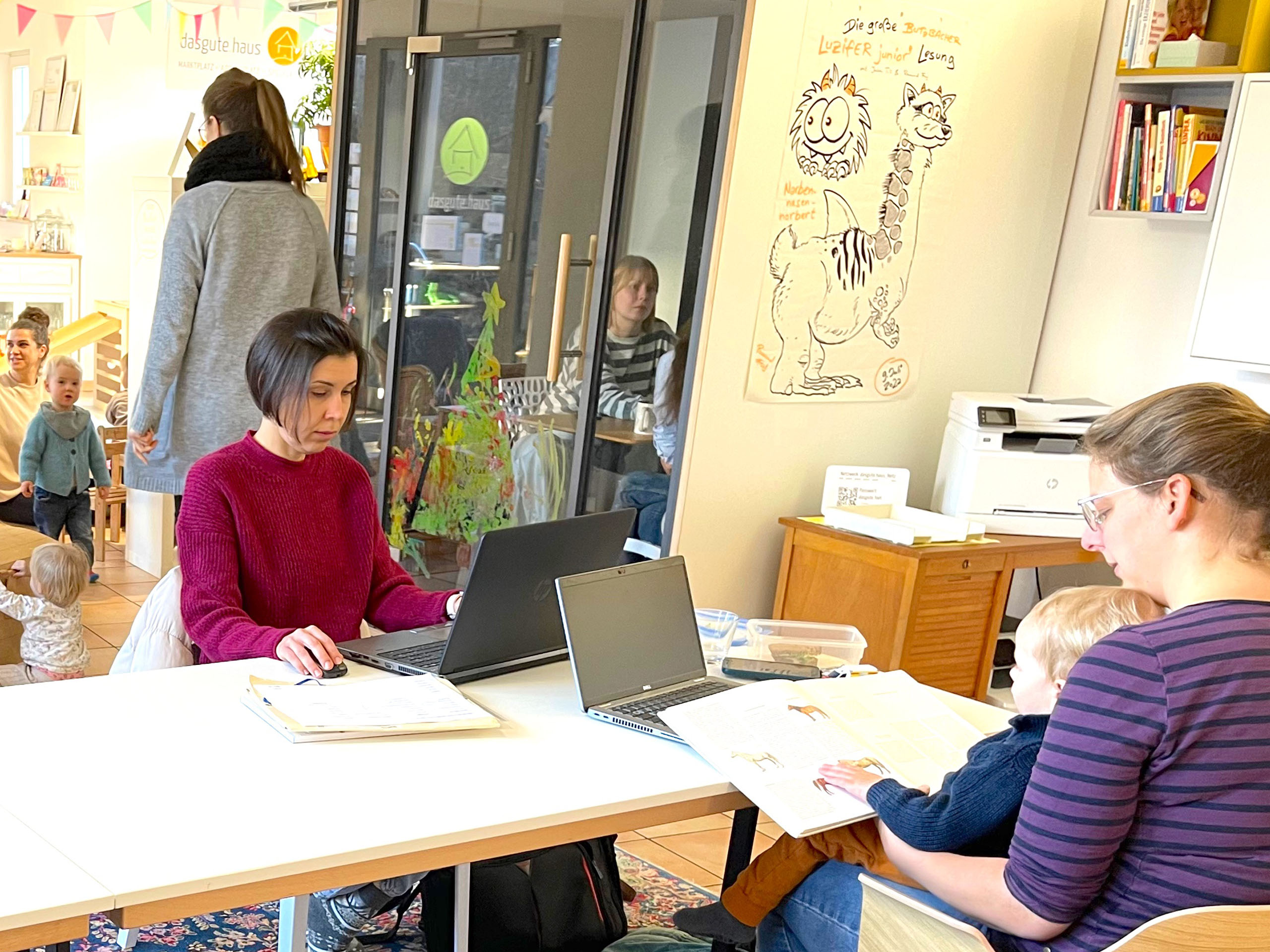 CoWorking mit Kindern